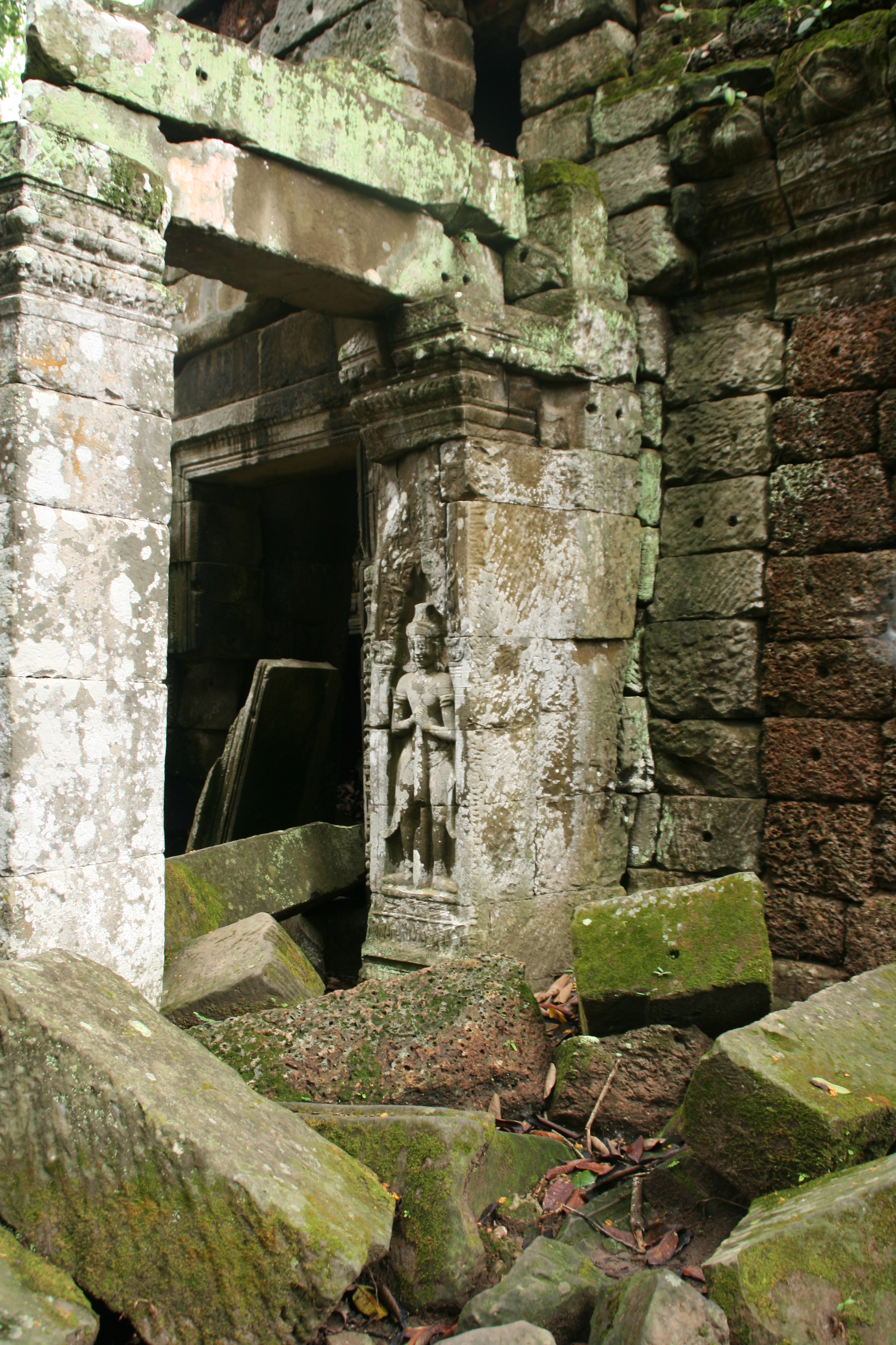 Temple ruins in Cambodia