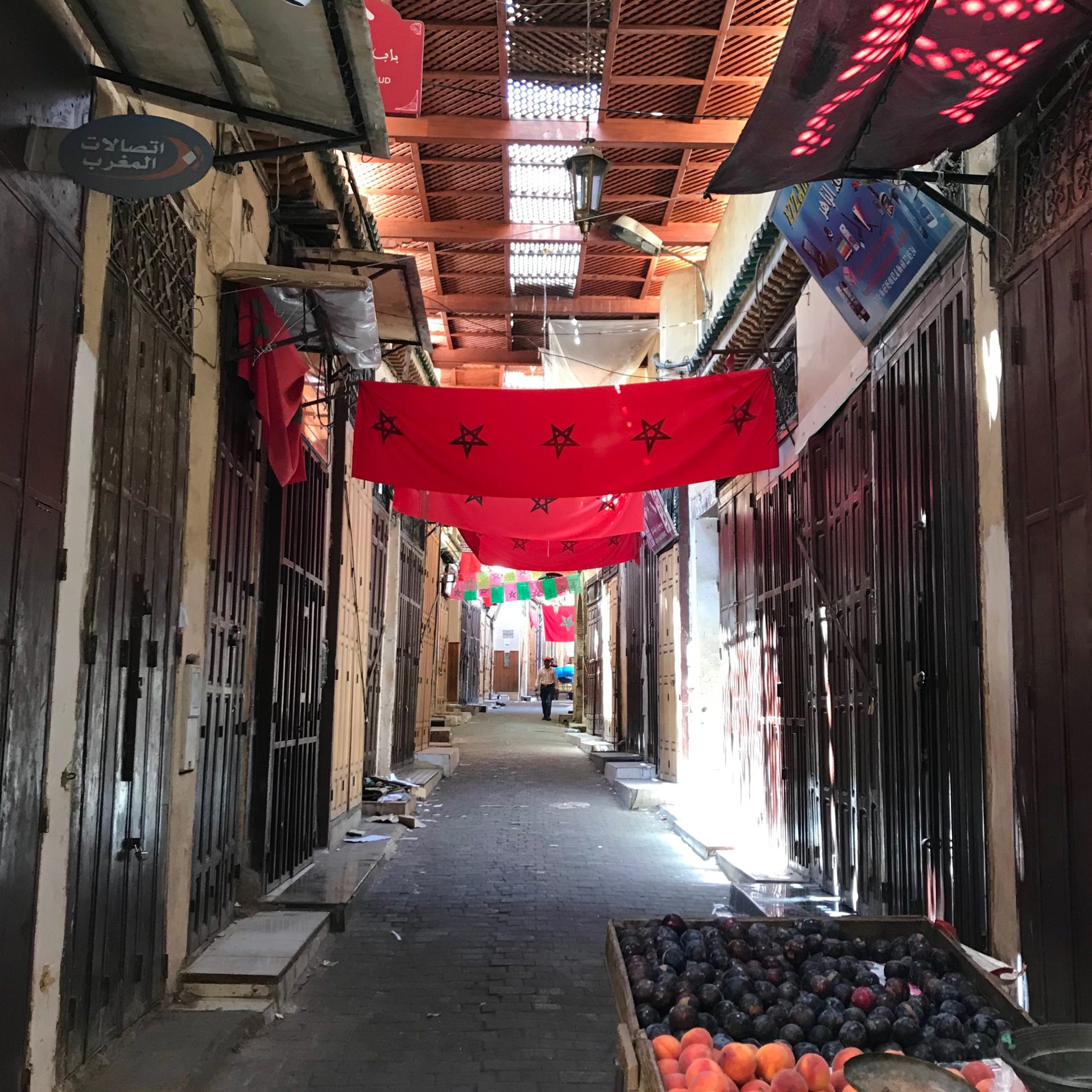 Fez market street