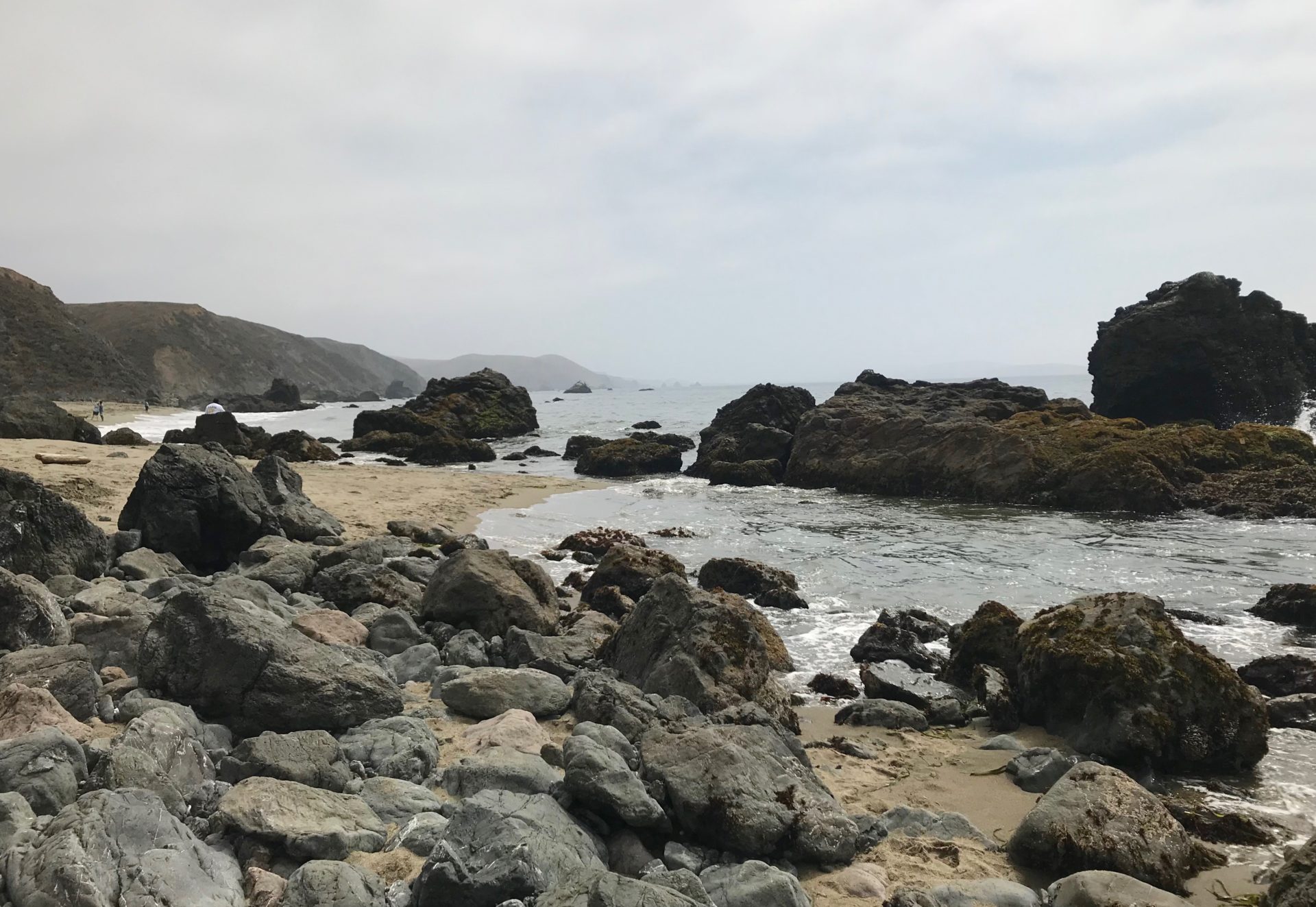 Beach with rocks